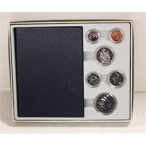 1986 CANADA SPECIMEN COIN SET W BOX