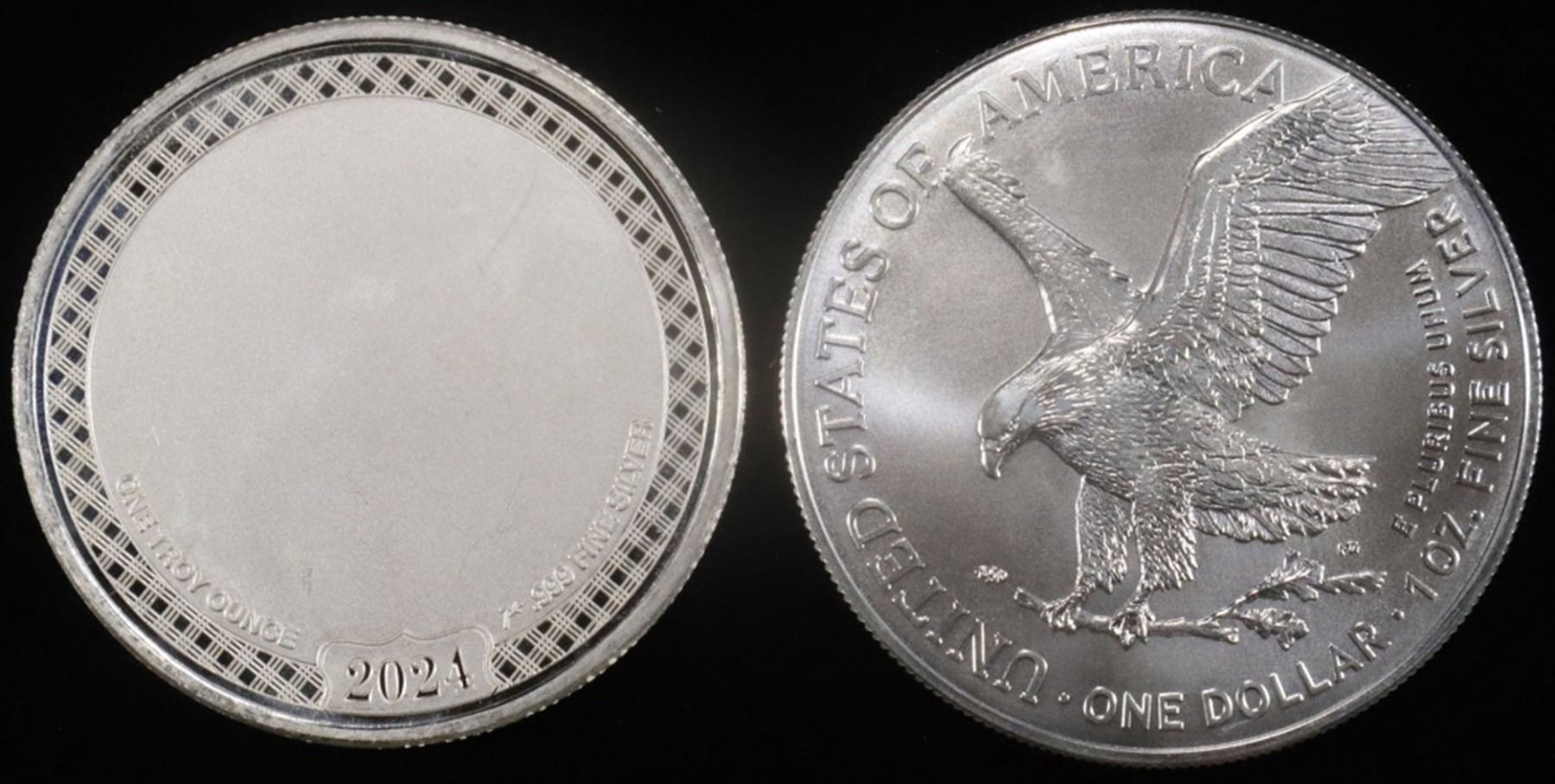 1 OZ .999 SILV 2024 BUNDLE OF JOY & 2024 ASE