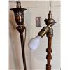 Image 2 : Metal & Wood Floor Lamps