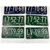 Image 3 : Vintage License Plate Pairs