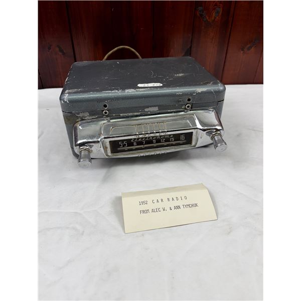 1952 Electrohome car Radio