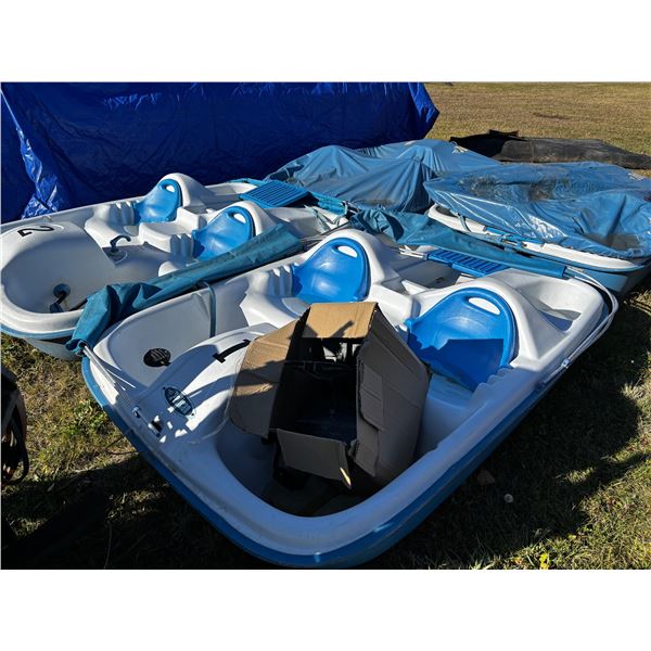 4 Pelican Paddle Boats