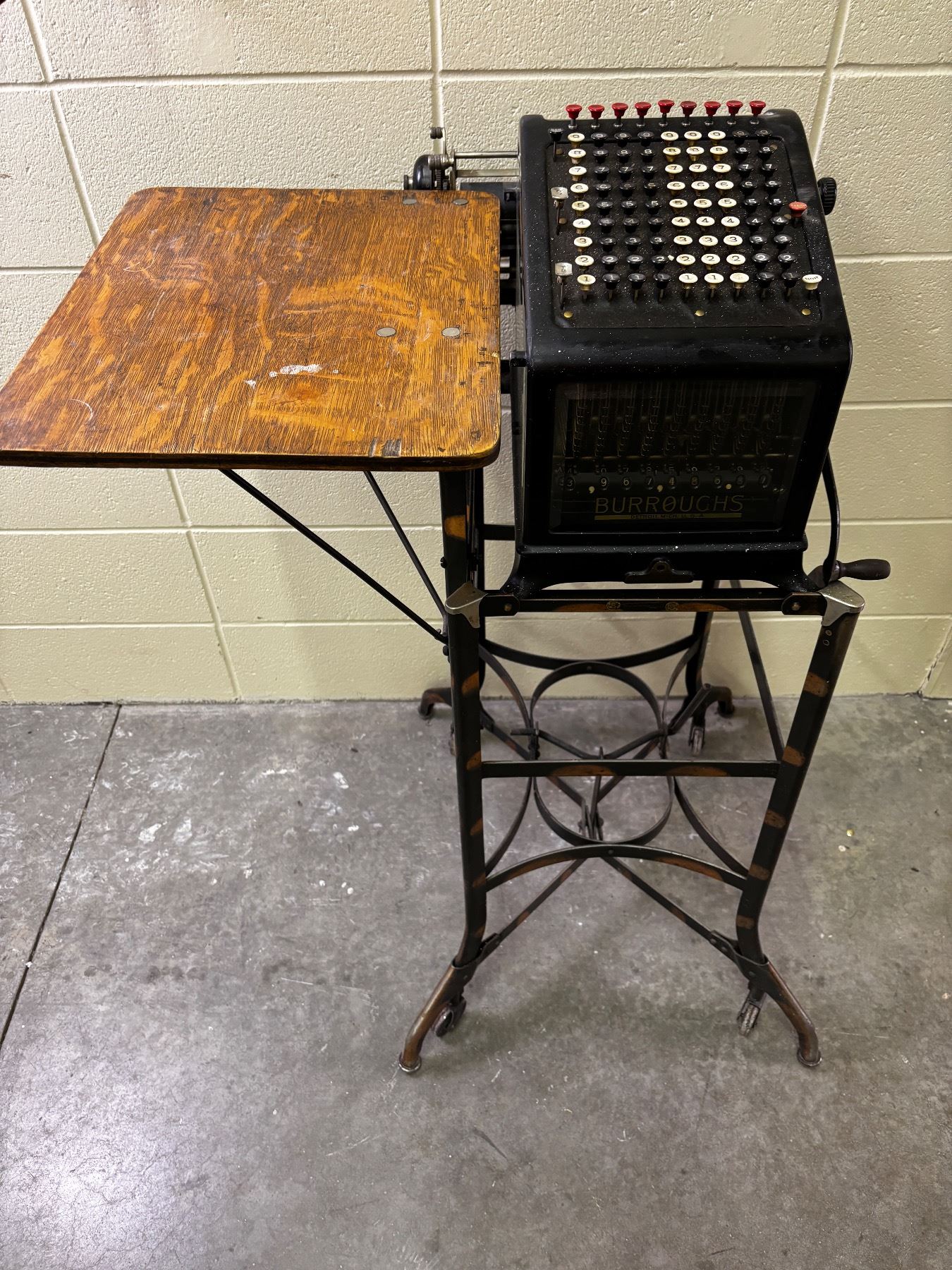 Burroughs Adding Machine - Sunrise Estate Services Ltd