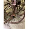 Image 2 : Wooden and Metal Wagon Wheels