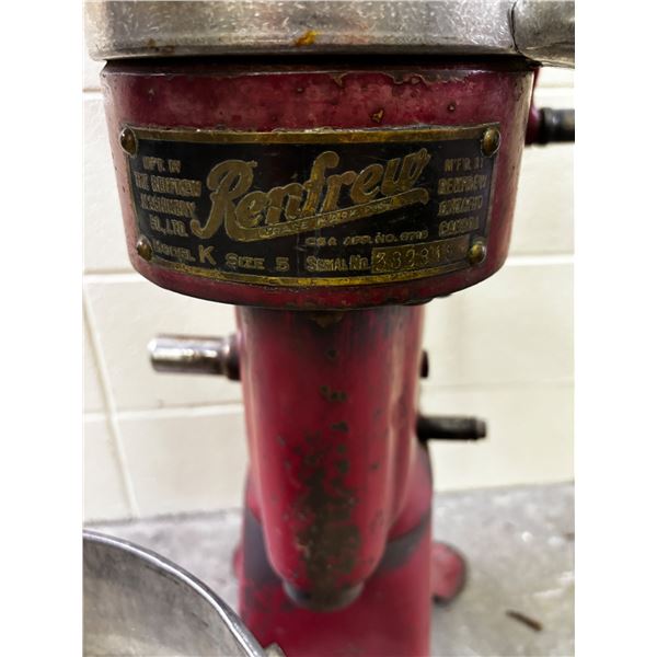 Renfrew Cream Separator