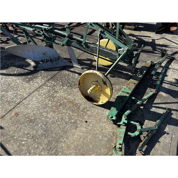 Plow with attachments