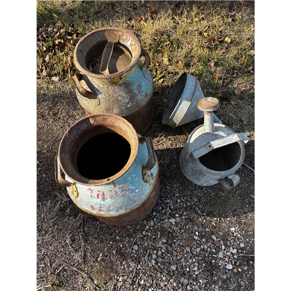 Vintage Milk Jugs and More