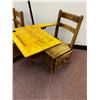 Image 2 : Vintage Wooden School Desks