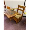Image 3 : Vintage Wooden School Desks