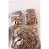 Image 2 : (4) Bags of Pennies, (4) Rolls of Pennies