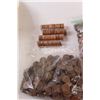 Image 3 : (4) Bags of Pennies, (4) Rolls of Pennies