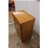 Image 2 : * Four Drawer Tallboy Dresser - 27" x 17" x 36" - Some Wear as Pictured