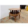 Image 2 : * Round Two Tier End Table - 24" x 23"