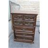 Image 1 : ** Five Drawer Dresser - Some Damage - 17" x 33" x 48"