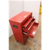 Image 5 : * Waterloo Red Tool Box On Castors - 22" x 12" x 32"