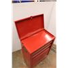 Image 6 : * Waterloo Red Tool Box On Castors - 22" x 12" x 32"