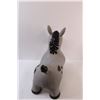 Image 4 : Waddle Brand Rubber Inflatable Kids Toy - Donkey - 18" x 21"
