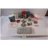 Image 1 : (15+) Jars of Various Beads & Beading Storage Container Kit
