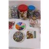 Image 4 : (15+) Jars of Various Beads & Beading Storage Container Kit