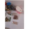 Image 5 : (15+) Jars of Various Beads & Beading Storage Container Kit