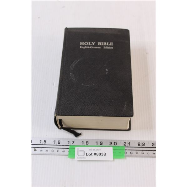 Holy Bible - English & German Edition