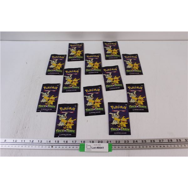 (12) Pokemon Trick or Trade Trading Cards - NIB, Sealed