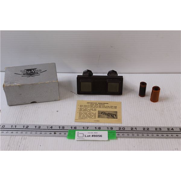 Tru-Vue Vintage View Finder w/ Film & Instructions