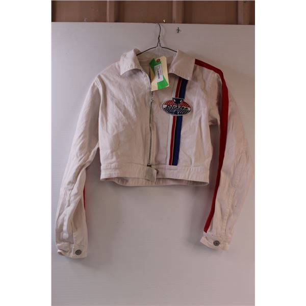 * Dickies Women's Denim Crop Jacket - Size Small