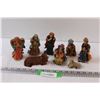 Image 1 : 8-Piece Ceramic Nativity Scene