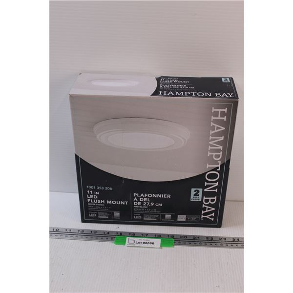 Hampton Bay 11 Inch LED Flush Mount