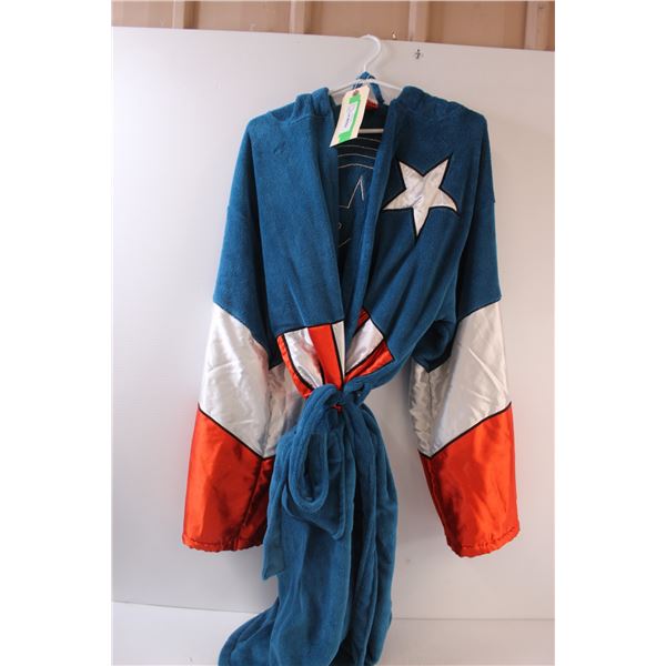Captain America Housecoat - Has Tags