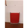 Image 4 : Folding Red Lounge Chair