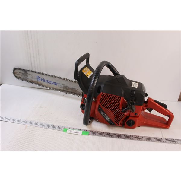 * Jonsered Gas Chainsaw Model: CS2171WH 71 cc w/ Husqvarna Blade 22" - As Is
