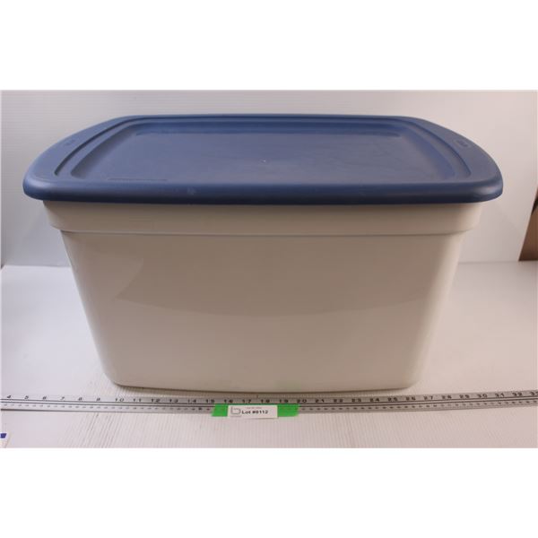 * Gracious Living Storage Tote w/ Lid