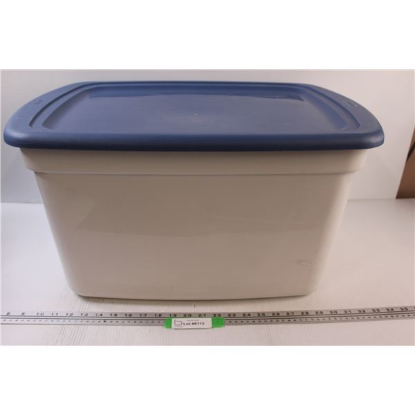 * Gracious Living Storage Tote w/ Lid