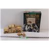 Image 1 : Wooden Tonka Truck, Mini Wooden Tonka Car, & Murder Mystery Game