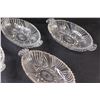 Image 4 : Glass Decanter & (6) Glass Serving Bowls