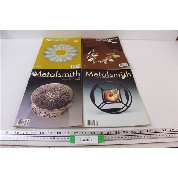 (4) Metal Smith Magazines (1997-99 & 2001)
