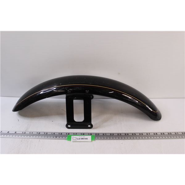 Black Harley-Davidson Front Fender - Some Wear