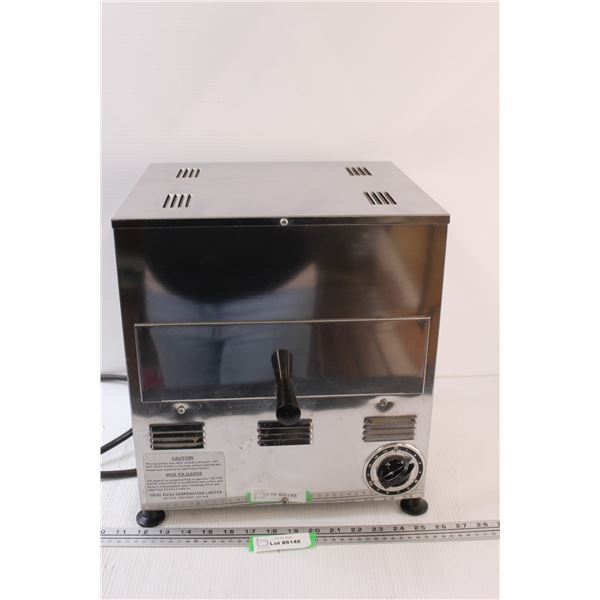 Chrome 600W Pizza Oven - As Is