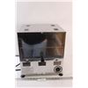 Image 1 : Chrome 600W Pizza Oven - As Is