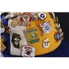 Image 4 : Vintage Blue/Yellow Hat w/ Collector Pins