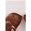 Image 3 : (2) 22" x 10" Wooden Fish & Indigenous Wall Decorations