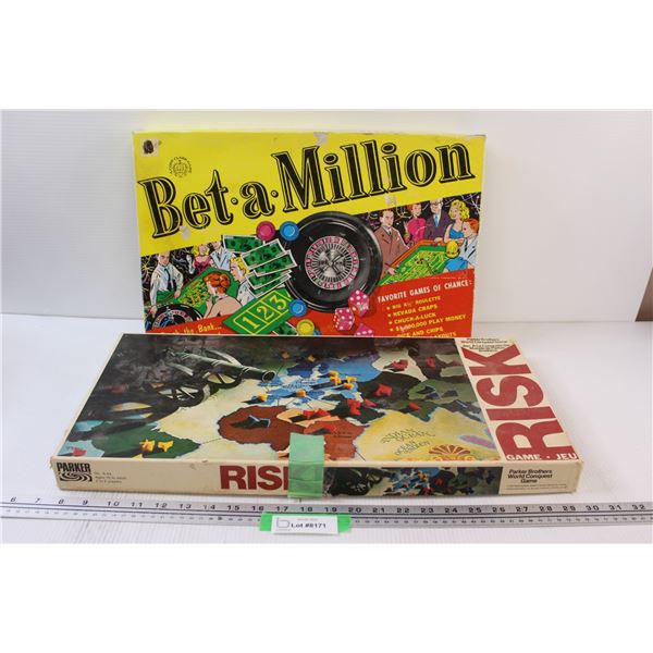 Vintage Risk - As Is & Vintage Bet A Million - As Is
