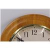 Image 2 : 11.75" Wooden Clock - (Works)