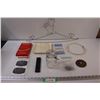 Image 1 : Gold Jewellery Polishing Cloth, Glass Tray, Bead Cord Variety Pack, Samsung TV Remote, Misc.