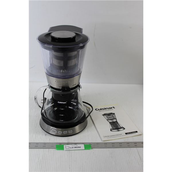 Cuisinart Automatic Cold Brew Coffee Maker - Tested Powers On