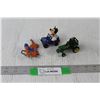 Image 1 : Toy Tractor, Spiderman Belt Buckle, Toy Mickey Mouse Car