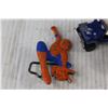 Image 2 : Toy Tractor, Spiderman Belt Buckle, Toy Mickey Mouse Car