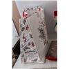Image 2 : (2) Christmas Gift Bags, Fake Snow, Snowman Singing Decoration